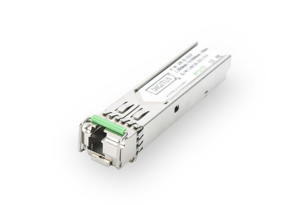 

Модуль DIGITUS SFP 1.25 Gbps SM 20km LC Simplex 1000Base-LX Tx1550nm / Rx1310nm HP-compatible