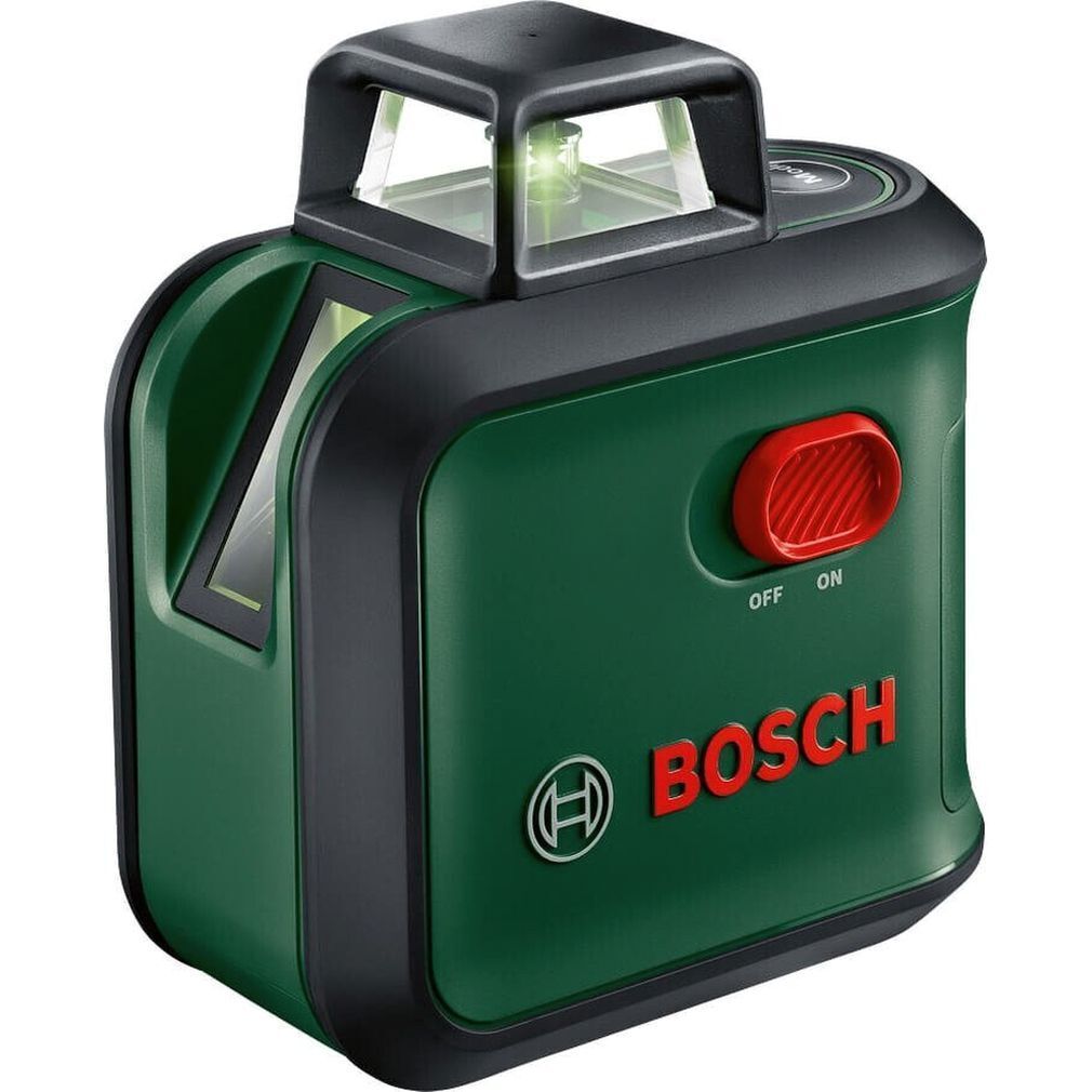 Нивелир лазерный BoschAdvancedLevel 360 Basic, 24м, зеленый луч, склон фото 