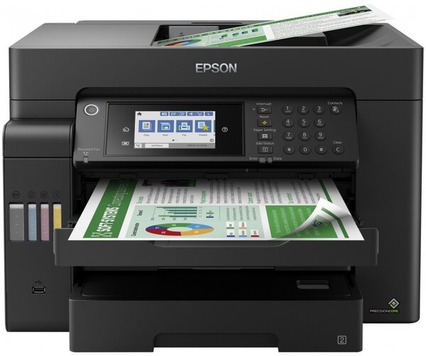 МФУ струйное Epson EcoTank L15150 с Wi-Fi (C11CH72404)