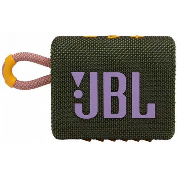

Портативная акустика JBL GO 3 Green (JBLGO3GRN)