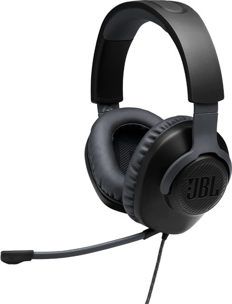 Игровая гарнитура JBL Quantum 100 Black (JBLQUANTUM100BLK)