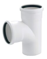  Трійник каналізаційний Rehau Raupiano Plus, 50-50-45° 