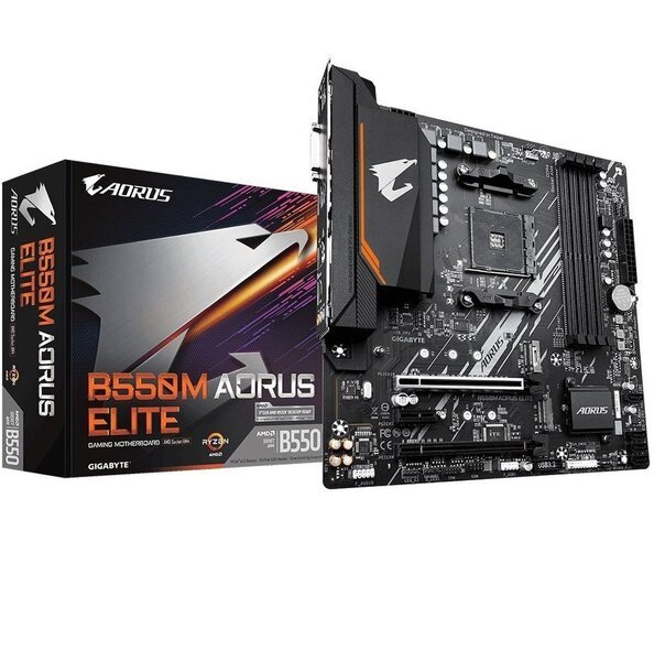 Материнская плата GIGABYTE B550M AORUS ELITE