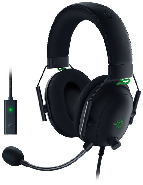 Игровая гарнитура Razer BlackShark V2 - Wired + USB Mic Enhancer (RZ04-03230100-R3M1)