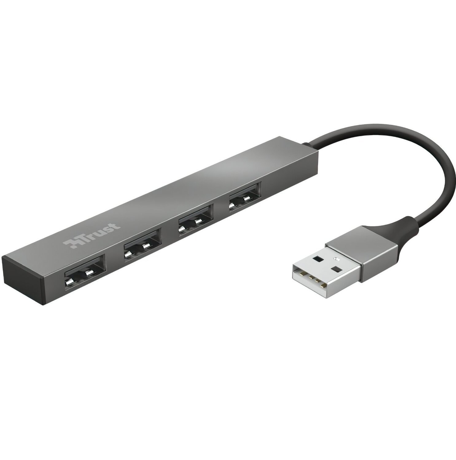 USB-хаб Trust Halyx Aluminium 4-Port Mini USB Hub (23786_TRUST) фото 