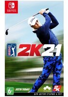 Гра PGA 2K21 (Nintendo Switch, Англійська)