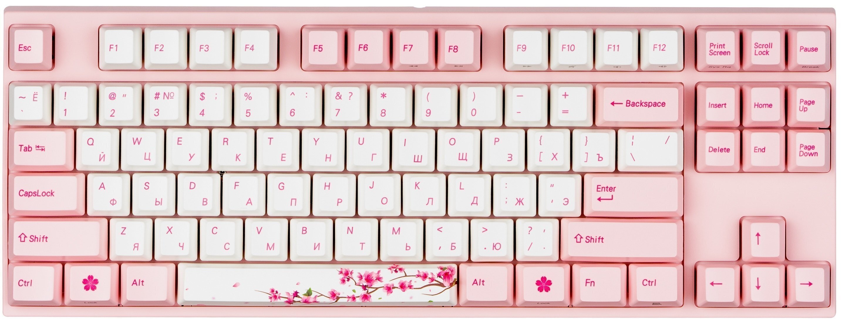 Ігрова клавіатура Sakura Cherry MX Brown Varmilo VA87M (VA87MN2P/PP88RA)фото1