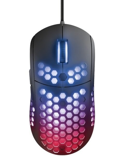 Акція на Игровая мышь Trust GXT 960 Graphin Ultra-lightweight RGB Black (23758_TRUST) від MOYO