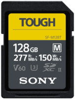 Карта пам`яті Sony SDXC 128GB C10 UHS-II U3 V60 R277/W150MB/s Tough (SFM128T.SYM)