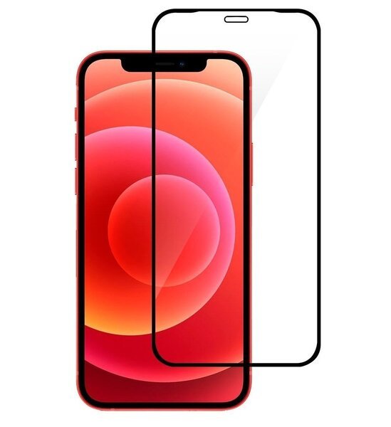 Акція на Защитное стекло 2E для Apple iPhone 12 mini 2.5D FCFG Black Border від MOYO