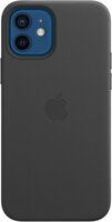 Чехол Apple для iPhone 12/12 Pro Leather Case with MagSafe Black (MHKG3ZE/A)