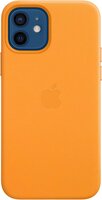 Чехол Apple для iPhone 12/12 Pro Leather Case with MagSafe California Poppy (MHKC3ZE/A)