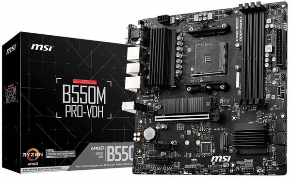 Материнcкая плата MSI B550M PRO-VDH