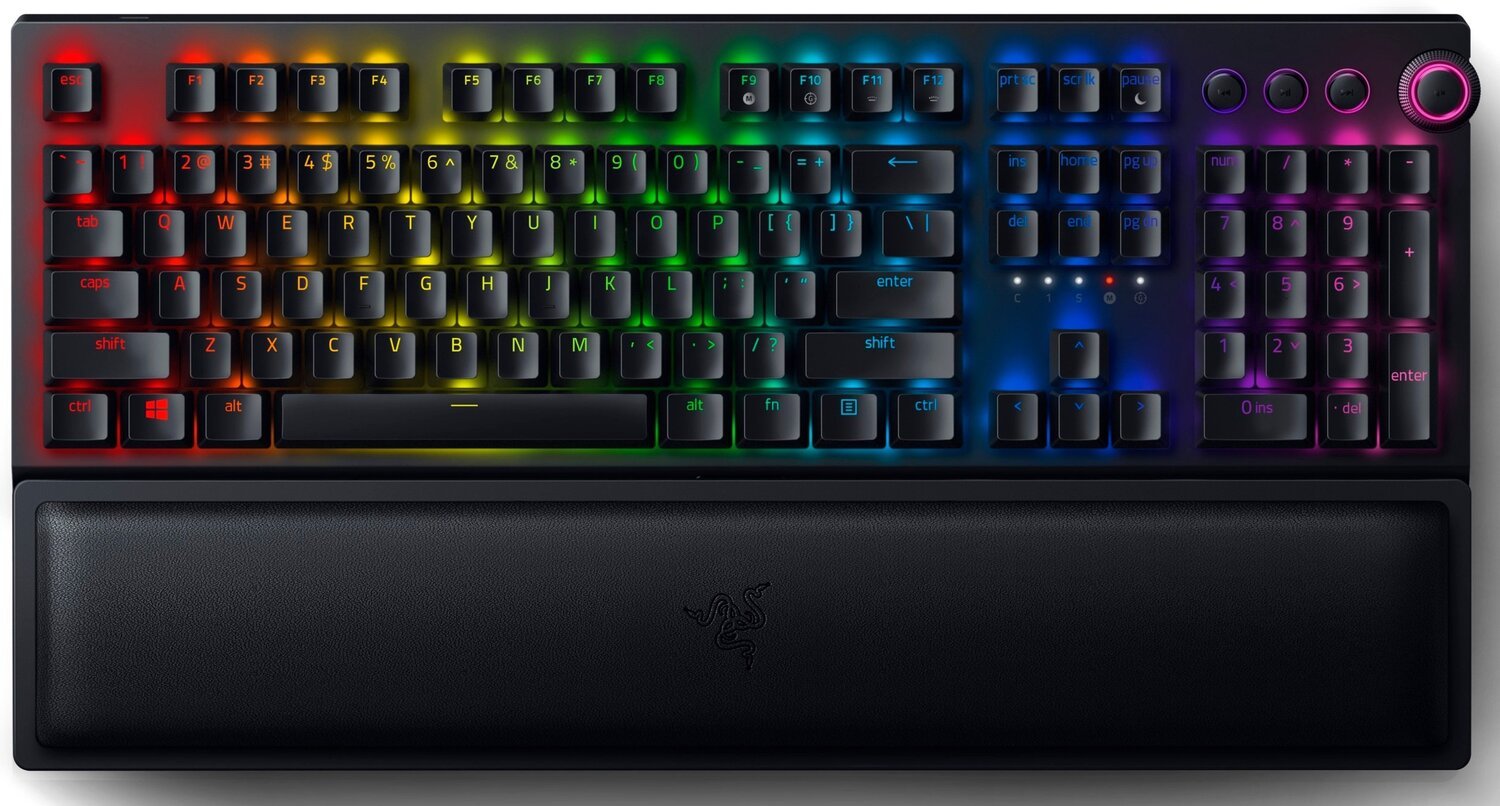 Ігрова клавіатура Razer BlackWidow V3 Pro Yellow Switch US Layout (RZ03-03531700-R3M1)фото