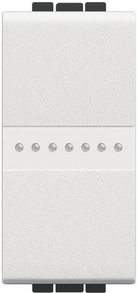 

Переключатель Legrand Bticino Livinglight промежуточный 1 модуль, Белый
