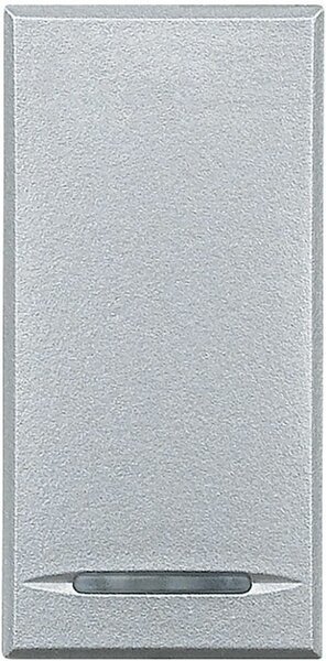 

Кнопка выключателя Legrand Bticino Axolute 1Р (NO) 16А 250В, Алюминий