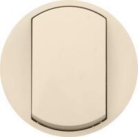 Лицевая панель выключателя 1-клавишного Белый Celiane Legrand