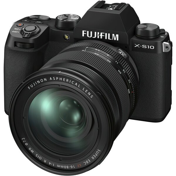 

Фотоаппарат FUJIFILM X-S10 + XF 16-80mm f/4.0 R Black (16670077)