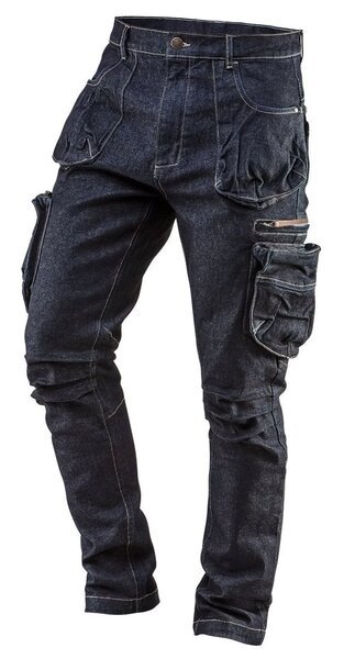 Акція на Брюки рабочие Neo Tools DENIM, 5 карманов, p. XS (81-229-XS) від MOYO