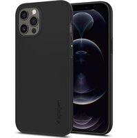  Чохол Spigen для iPhone 12 Pro Max Case Thin Fit Black (ACS01612) 