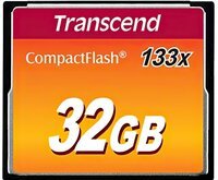 Карта пам`яті Transcend CF 32GB 133X R50/W20 MB/s (TS32GCF133)