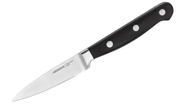 Акція на Кухонный нож для чистки овощей Ardesto Black Mars 20,2 см (AR2035SW) від MOYO