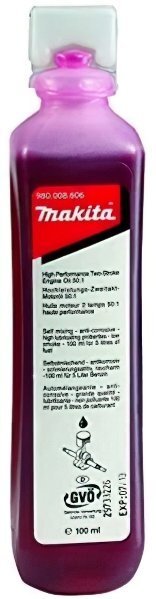 

Масло Makita для 2-тактного двигателя 100 мл 980008606