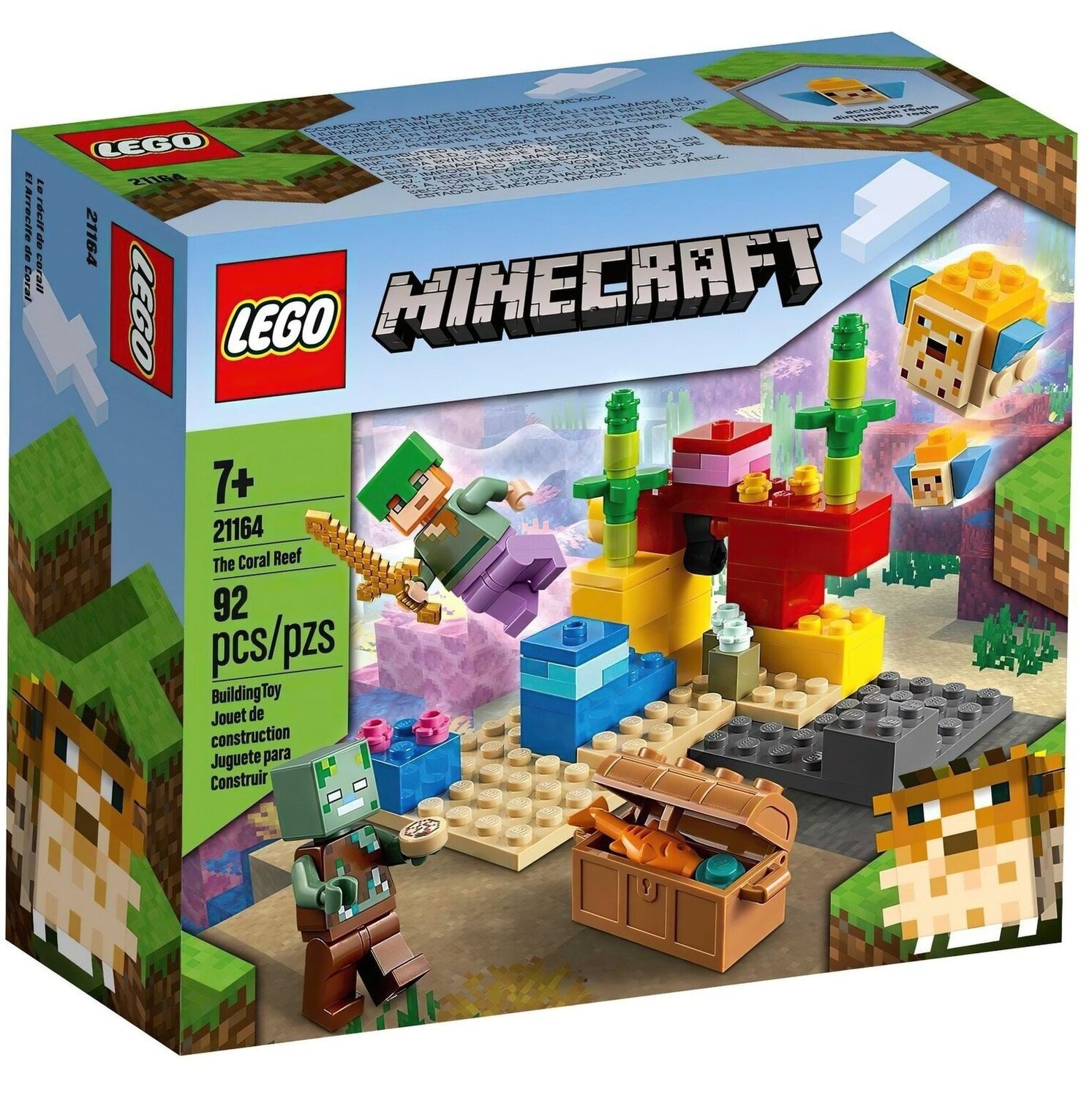 LEGO 21164 Minecraft Кораловий риффото