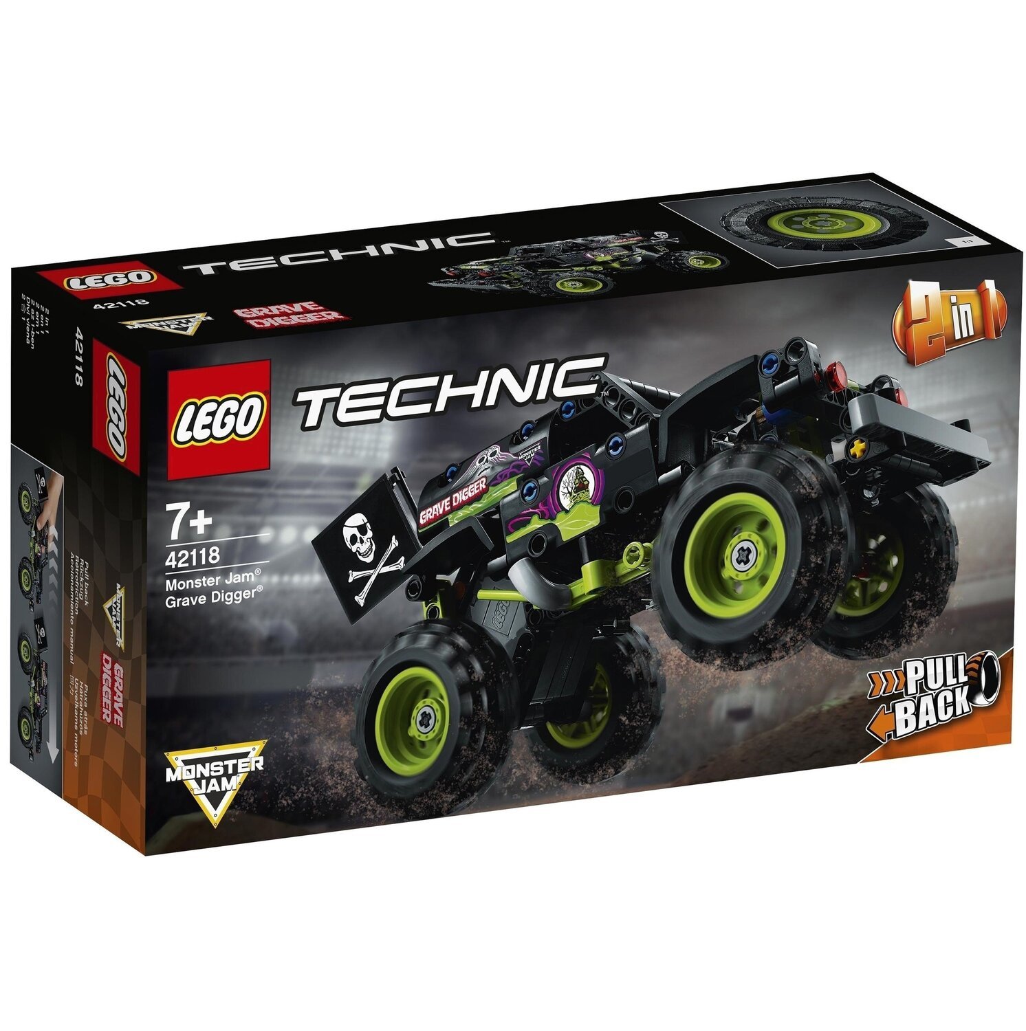 LEGO 42118 Technic Monster Jam Grave Digger фото 