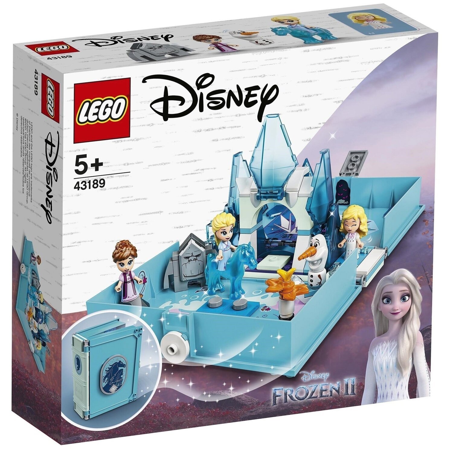 LEGO 43189 Disney Princess Книга сказочных приключений Эльзы и Нока фото 