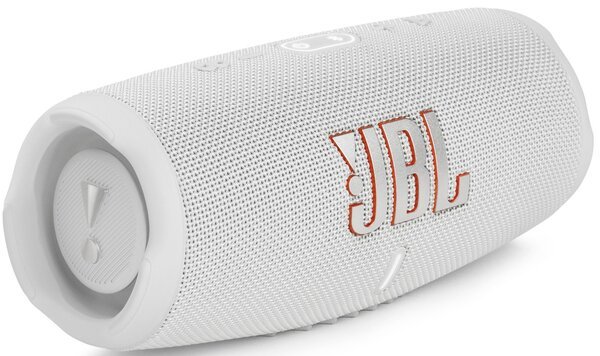 Портативная акустика JBL Charge 5 White (JBLCHARGE5WHT)