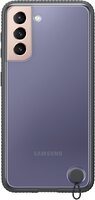 Чехол Samsung для Galaxy S21 (G991) Clear Protective Cover Black (EF-GG991CBEGRU)