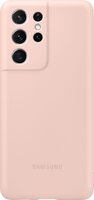 Чехол Samsung для Galaxy S21 Ultra (G998) Silicone Cover Pink (EF-PG998TPEGRU)