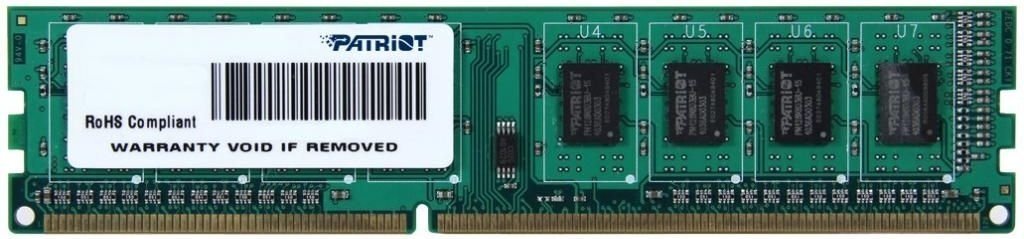 Память для ПК Patriot DDR3 1600 4GB 1.35/1.5V (PSD34G1600L81) фото 