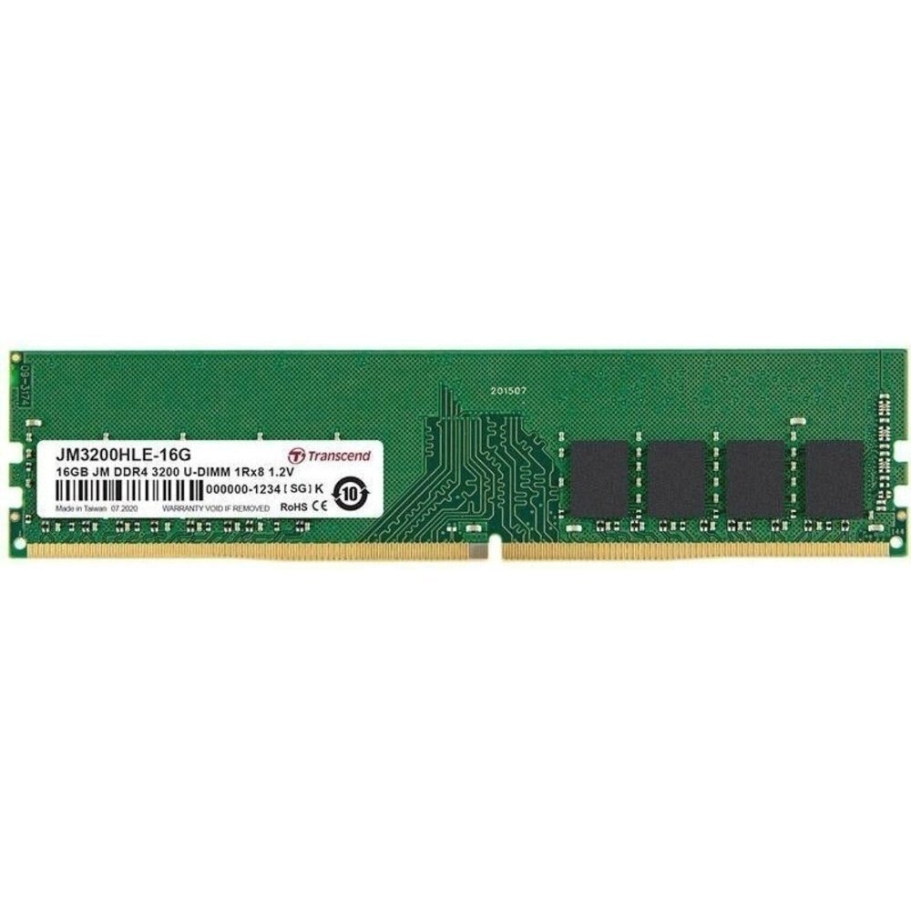 Память для ПК Transcend DDR4 3200 16GB (JM3200HLE-16G) фото 