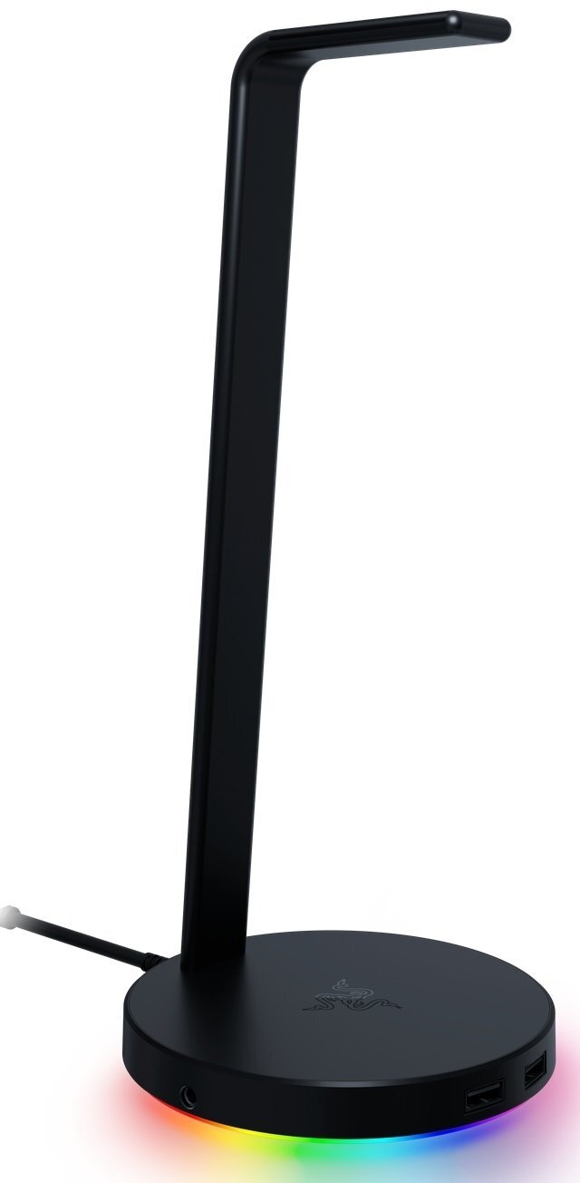 Підставка для навушників Razer Base Station V2 Chroma RGB Black (RC21-01510100-R3M1)фото