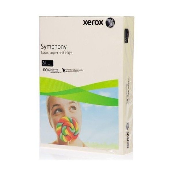  Папір Xerox кольорова SYMPHONY Pastel Ivory (160) 250л. (003R93219) фото1