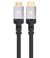  Кабель HDMI 2 Е (AM/AM) v2.1 Ultra High Speed 1.8m, Black (2EW-1143-1.8M) 