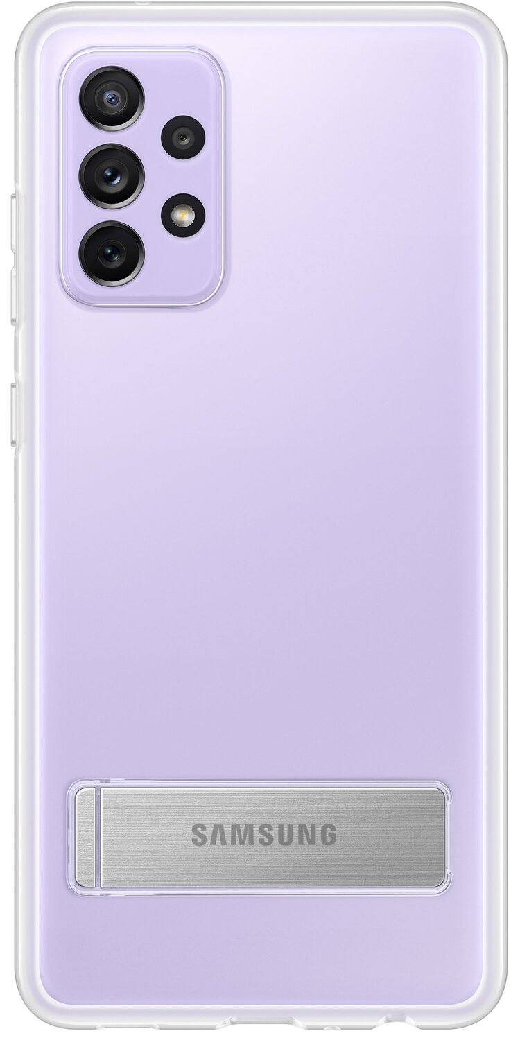 Чохол Samsung для Galaxy A72 Clear Standing Cover Transparent (EF-JA725CTEGRU)фото
