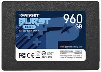 Твердотільний накопичувач SSD 2.5 "Patriot 960GB SATA TLC Burst Elite (PBE960GS25SSDR)