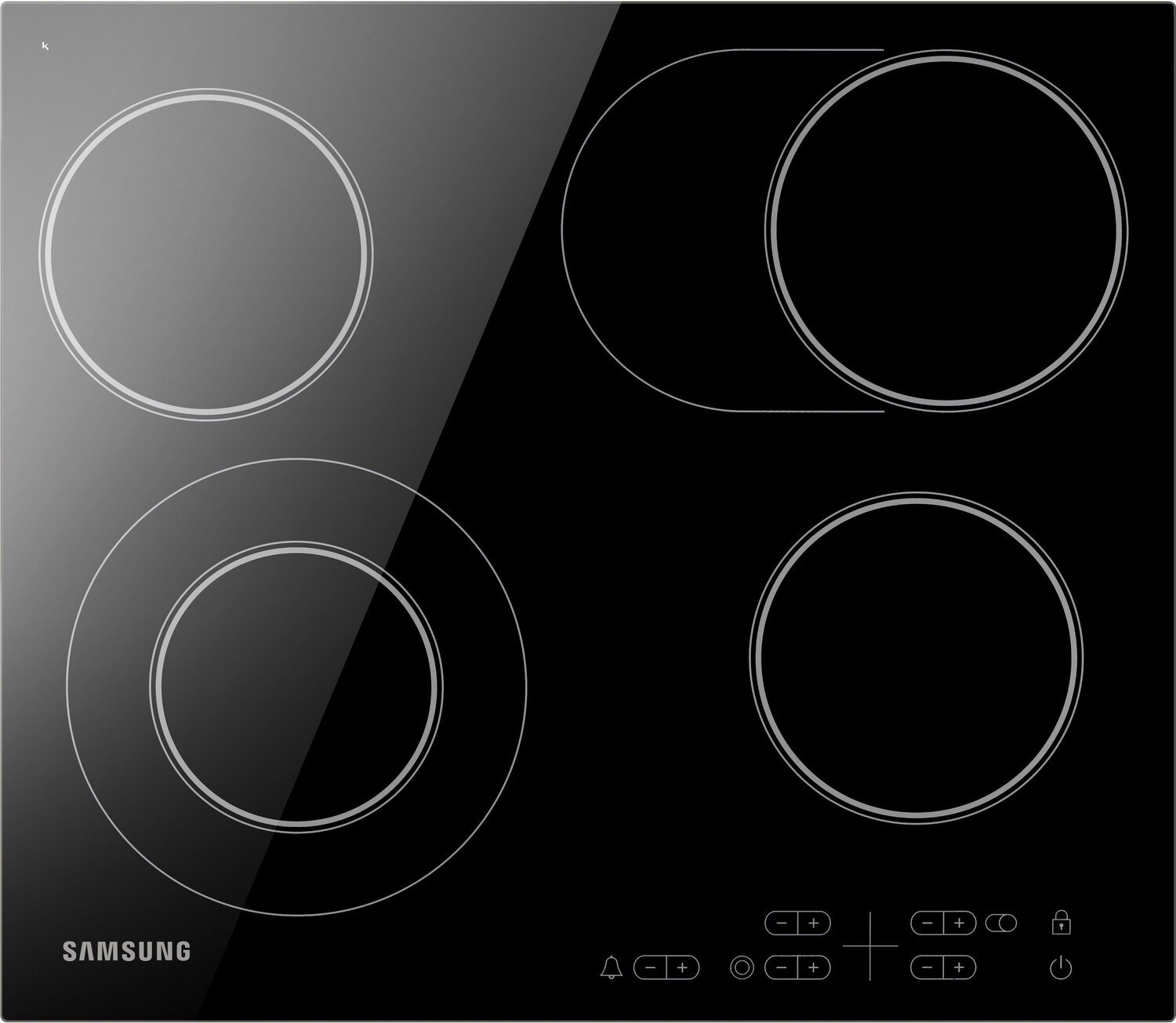 Варочная поверхность электрическая Samsung NZ64T3516AK/WT фото 