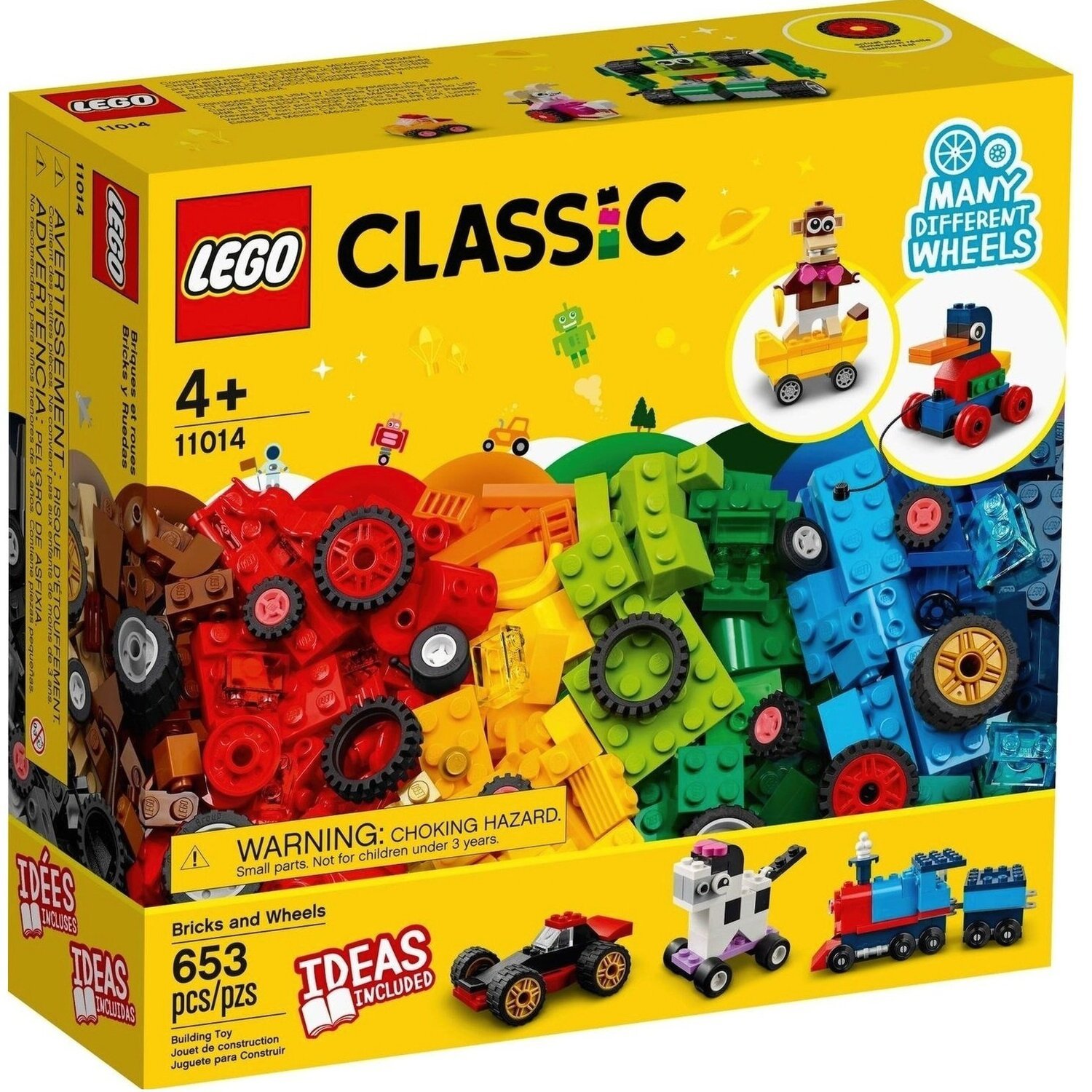 LEGO 11014 Classic Кубики та колесафото