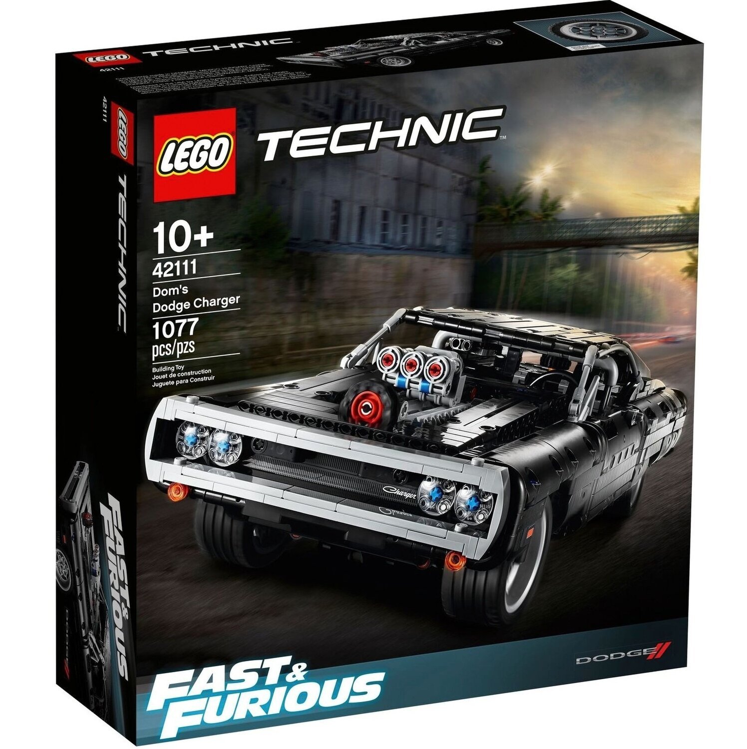 LEGO 42111 Technic Dodge Charger Доминика Торетто фото 
