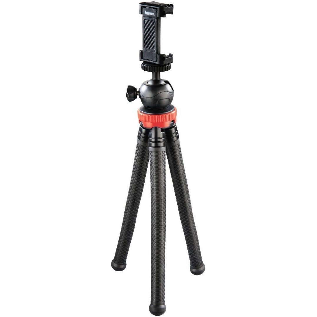 Трипод Hama Flex Pro для смартфонов,GoPro, фото-, видео-камер 16-27 cm, Red (00004608) фото 