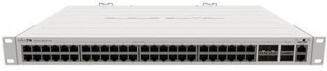 Коммутатор MikroTik CRS354-48G-4S+2Q+RM 48xGE, 4xSFP, 2xQSFP+ 40Gbit, Cloud Router фото 1