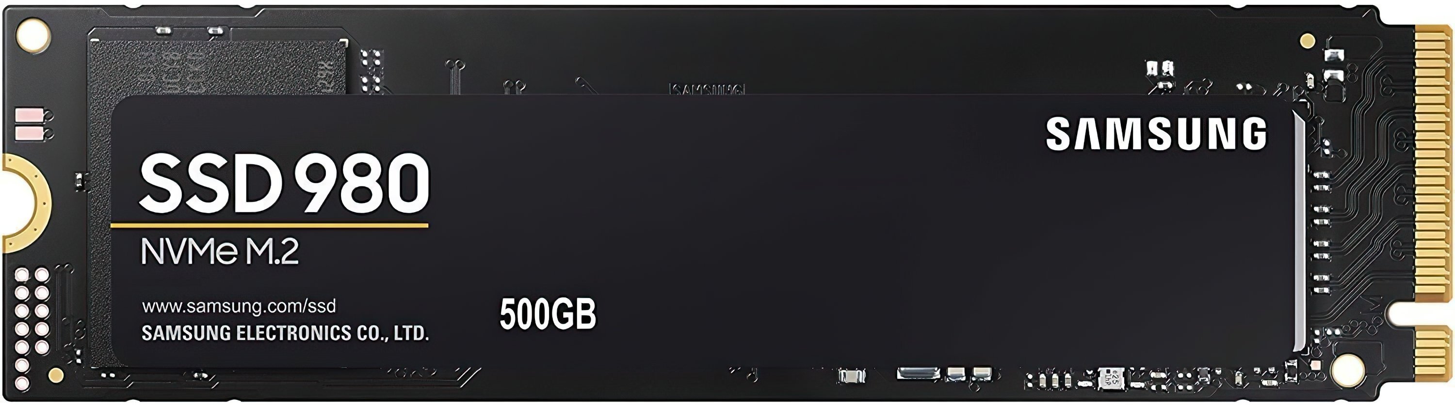 SSD накопитель M.2 Samsung 980 500GB NVMe PCIe Gen 3.0 x4 2280 (MZ-V8V500BW) фото 1