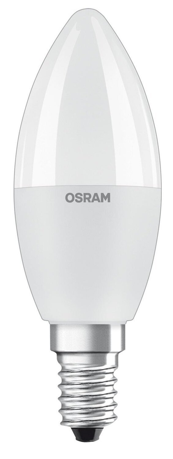 Лампа светодиодная OSRAM LED E14 4.5W 2700К+RGB 470Lm В40 + пульт ДУ (4058075430853) фото 
