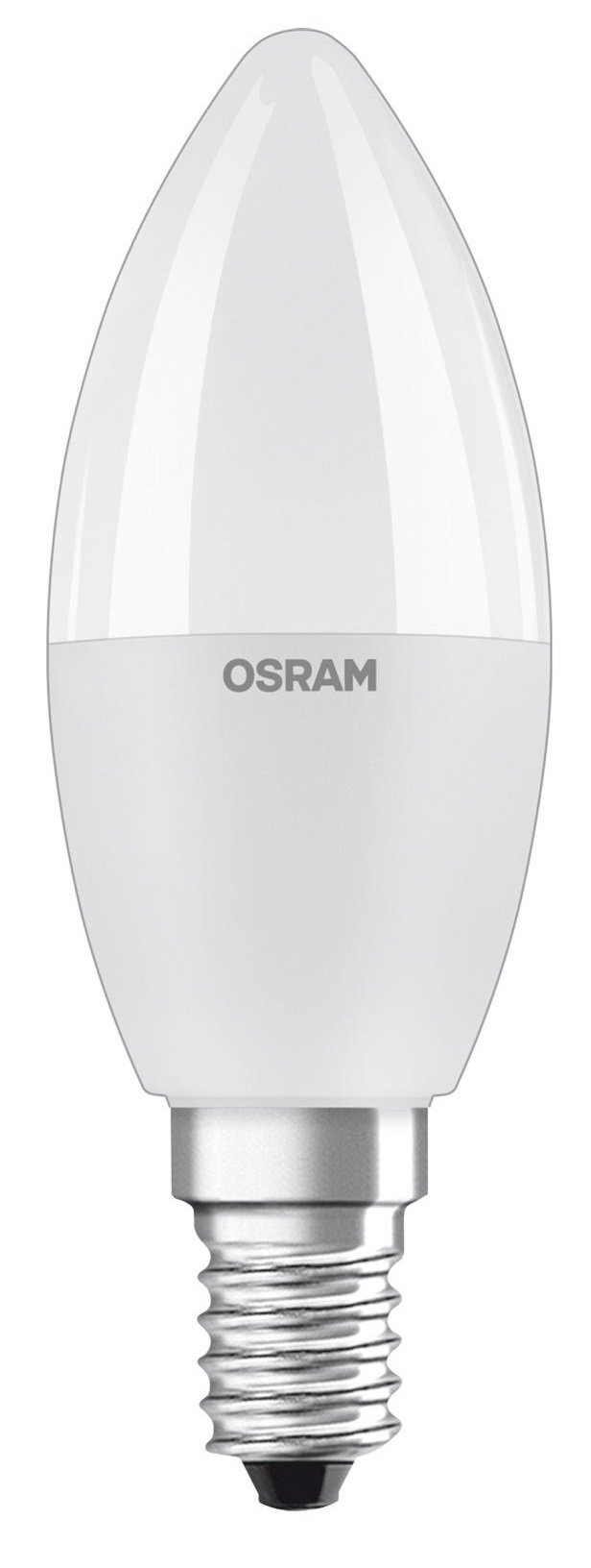 Лампа светодиодная OSRAM LED E14 4.5W 2700К+RGB 470Lm В40 + пульт ДУ (4058075430853) фото 1