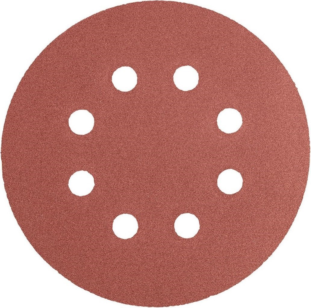 Шлифовальные круги GRAPHITE на липучке 125 мм, K240, 5 шт. (55H944) фото 
