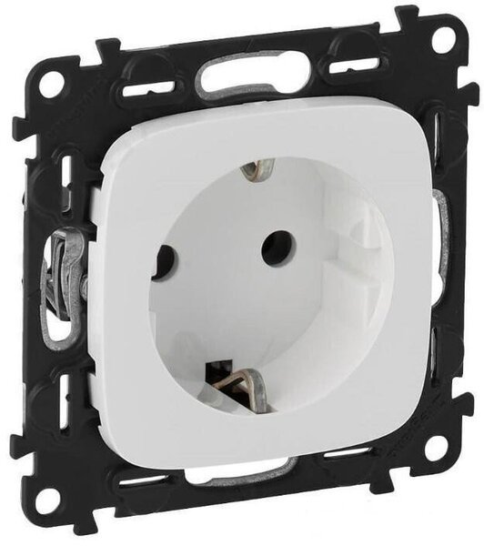 

Розетка Valena ALLURE Schuko 16А 250В (753720)